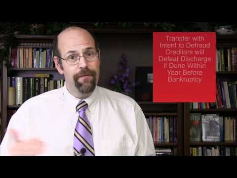 Debtor guilty mind fraudulent conveyances bankruptcy